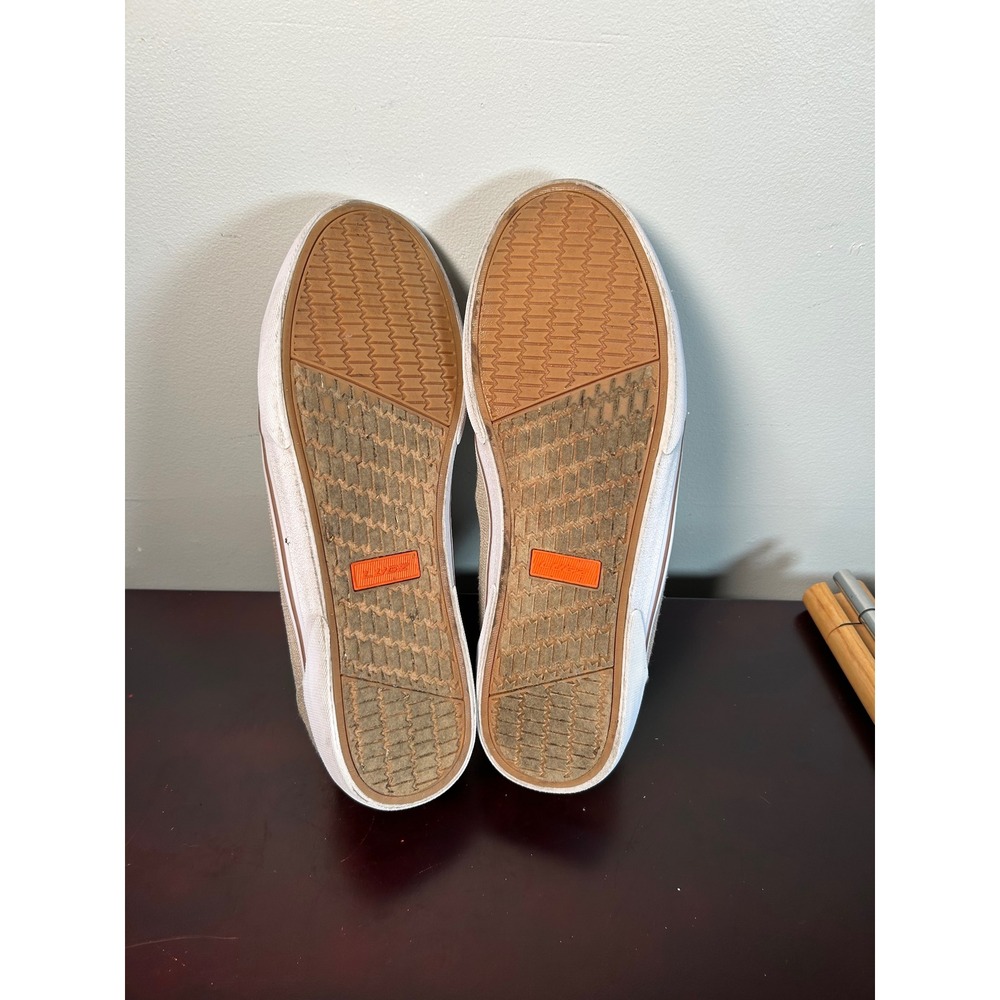 Lugz Stayer Canvas Mens Tan Low Top Sneakers Size 13 Skater Streetwear Classic - Picture 7 of 8
